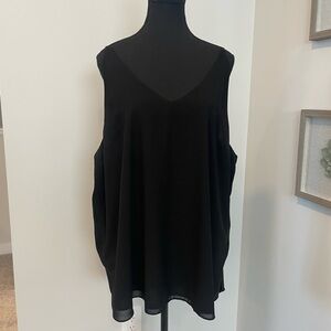 Kismet Black & Plum V-Neck Camisole duo EUC